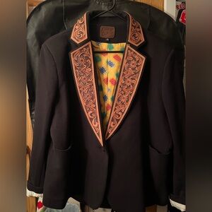 Tool leather Blazer